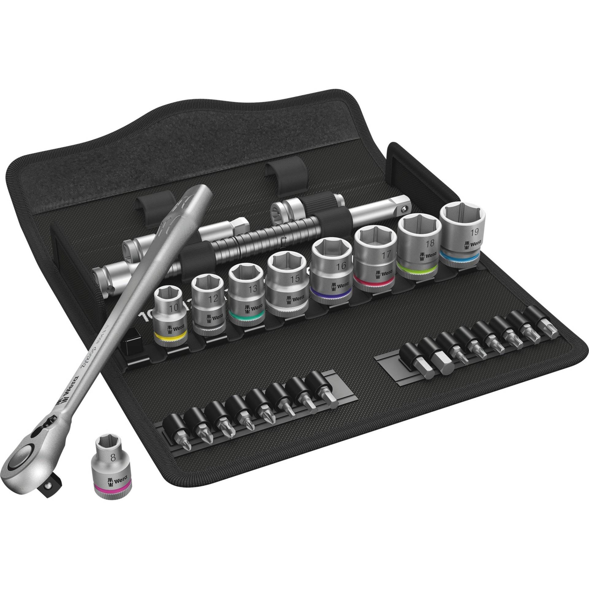 Zyklop Metal-Knarrensatz 8100 SB8, 3/8", Werkzeug-Set Zyklop Metal-Knarrensatz 8100 SB8, 3/8", Werkzeug-Set von Wera