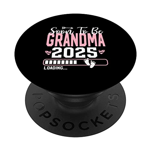 Soon To Be Grandma 2025 Loading Oma Werdende Mama Muttertag PopSockets mit austauschbarem PopGrip Soon To Be Grandma 2025 Loading Oma Werdende Mama Muttertag PopSockets mit austauschbarem PopGrip von Werdende Eltern Geschenk & Design Shop