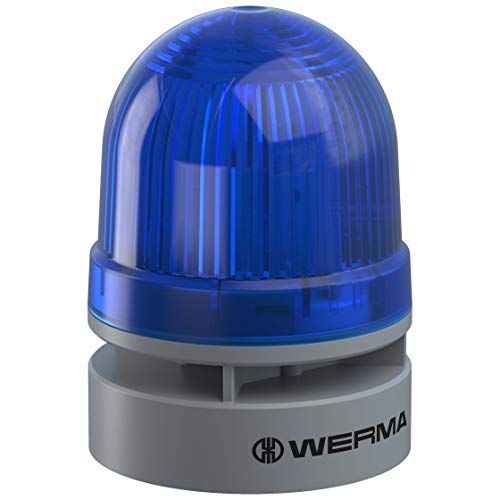 Werma Signaltechnik Signalleuchte Mini TwinFLASH Combi 115-230VAC BU 460.520.60 Blau 230 V/AC 95 dB von Werma Signaltechnik