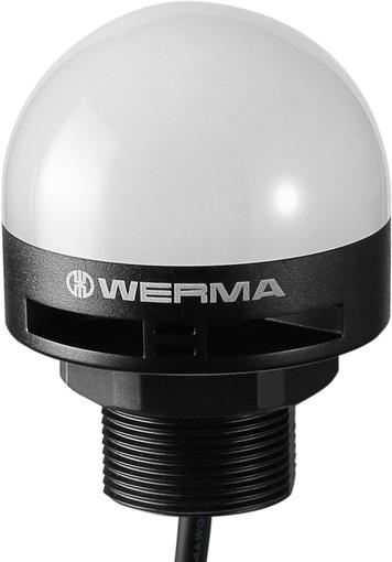Werma Signaltechnik Optisch-akustischer Signalgeber LED MC RGB RGB, Rot, Gelb, Gr�n, Wei�, Blau, Violett, T�rkis Pulston (240.140.50) von Werma