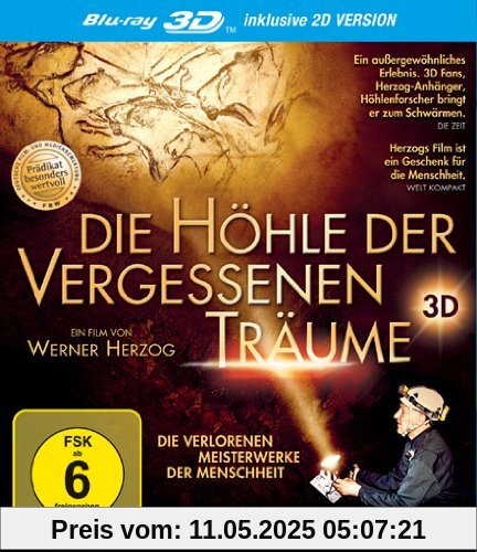 Die Höhle der vergessenen Träume [3D Blu-ray] von Werner Herzog