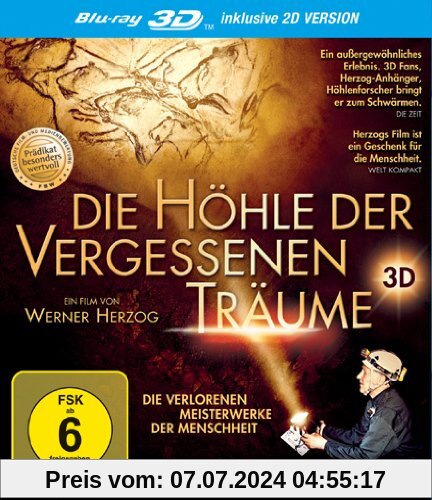 Die Höhle der vergessenen Träume [3D Blu-ray] von Werner Herzog