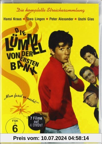 Die Lümmel von der ersten Bank - Die komplette Streichesammlung (4 DVDs) von Werner Jacobs