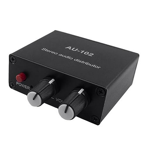 Wernfale 1 Stück, 1 Eingang, 2 Ausgänge, Audio-Mischer, Mehrkanal-Splitter für Verstärker, Audio-Aktiv Wernfale 1 Stück, 1 Eingang, 2 Ausgänge, Audio-Mischer, Mehrkanal-Splitter für Verstärker, Audio-Aktiv von Wernfale