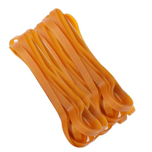 20 Stück Gummibänder 400 x 6 x 1,5mm Gelb Große Gummibänder Haushaltsgummibänder Reißfest Langlebig Wiederverwendbar Geeignet Für Industrie Camping Haushalt Breite Mülleimerbänder 20 Stück Gummibänder 400 x 6 x 1,5mm Gelb Große Gummibänder Haushaltsgummibänder Reißfest Langlebig Wiederverwendbar Geeignet Für Industrie Camping Haushalt Breite Mülleimerbänder von Werownsgso