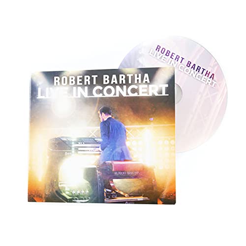 Live in Concert CD von Robert Bartha, Wersi Orgel Software, Musiktitel: Also Sprach Zaratustra, Game of Thrones, Flug auf dem Glücksdrachen, Get Lucky, Billie Jean, California Dreamin, Perfect von Wersi