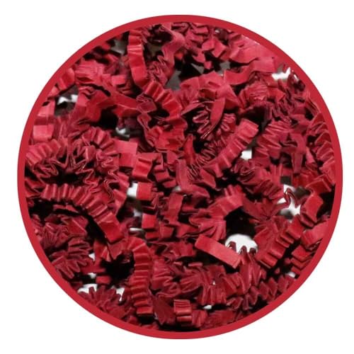 SizzlePak, Bordeaux, 1,25kg, Füllmaterial, Polstermaterial,Geschenkverpackung, 1 Karton von Wertpack