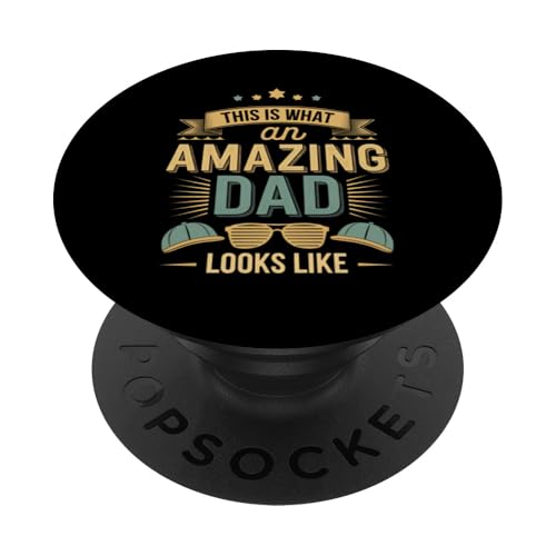 This Is What An Amazing Dad Looks Like Anerkennung --- PopSockets Klebender PopGrip von Wertschätzung für den Vaterstolz