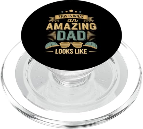 This Is What An Amazing Dad Looks Like Anerkennung --- PopSockets PopGrip für MagSafe This Is What An Amazing Dad Looks Like Anerkennung --- PopSockets PopGrip für MagSafe von Wertschätzung für den Vaterstolz