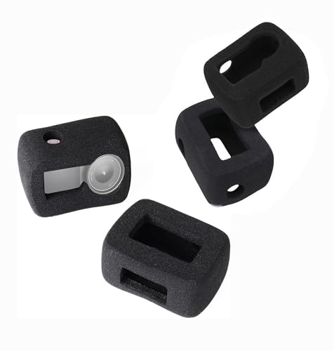 Werwing Schaumstoff-Mikrofonabdeckung für DJI Osmo Action 5 Pro/4/3 – Rauschunterdrückung, Stoßdämpfung & verbesserte Audio-Aufnahme (4 Stück) von Werwing