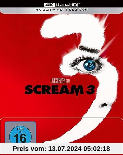 Scream 3- 4K UHD - Steelbook von Wes Craven