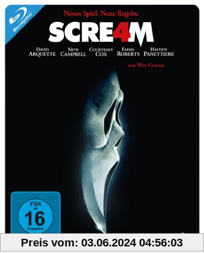 Scream 4 - Steelbook (Limited Edition) [Blu-ray] von Wes Craven