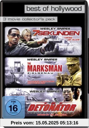 Best of Hollywood - 3 Movie Collector's Pack: 7 Sekunden / The Marksman / The Detonator (3 DVDs) von Wesley Snipes
