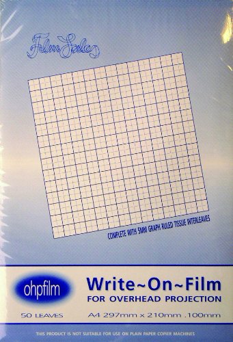 Film Sales A4 100 Mm Schreiben auf Film Pad (50 Blatt) von West Film