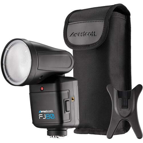 Westcott FJ80 II S Touchscreen 80Ws Speedlight mit Sony Camera Mount – Kabellose Präzision für Profi-Fotografie von Westcott