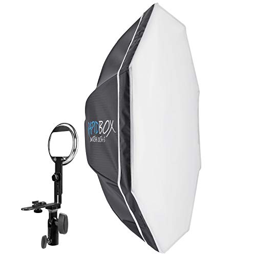 Westcott Rapid Box Switch Octa-S mit Speedlite-Einsatz – Tragbares Fotostudio und On Location Octabox Softbox Bundle Westcott Rapid Box Switch Octa-S mit Speedlite-Einsatz – Tragbares Fotostudio und On Location Octabox Softbox Bundle von Westcott