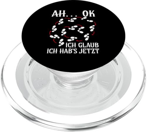 Ah Ok Ich Glaub Ich Hab's Jetzt Line Dancing Country Musik PopSockets PopGrip für MagSafe von Western Country Line Dance Country Musik Liebhaber