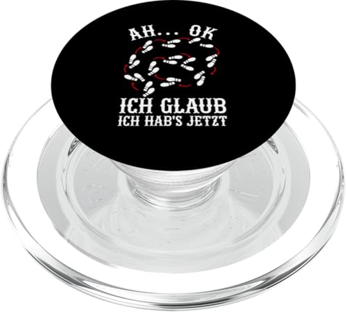 Ah Ok Ich Glaub Ich Hab's Jetzt Line Dancing Cowgirl Western PopSockets PopGrip für MagSafe von Western Country Line Dance Country Musik Liebhaber