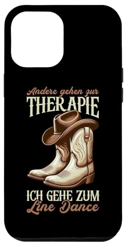 Andere Gehen Zur Therapie Ich Gehe Zum Line Dance Cowboyhut Hülle für iPhone 12 Pro Max von Western Country Line Dance Country Musik Liebhaber