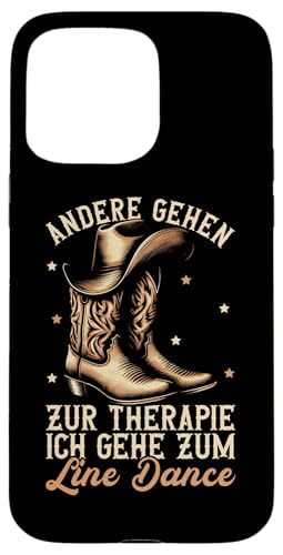 Andere Gehen Zur Therapie Ich Gehe Zum Line Dance Cowboyhut Hülle für iPhone 15 Pro Max von Western Country Line Dance Country Musik Liebhaber