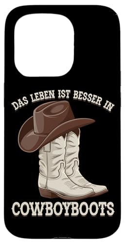 Das Leben Ist Besser In Cowboyboots Cowgirl Country Musik Hülle für iPhone 15 Pro Das Leben Ist Besser In Cowboyboots Cowgirl Country Musik Hülle für iPhone 15 Pro von Western Country Line Dance Country Musik Liebhaber