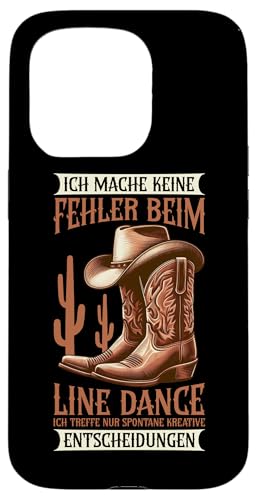 Ich Mache Keine Fehler Beim Line Dance Cowboyhut Country Hülle für iPhone 15 Pro Ich Mache Keine Fehler Beim Line Dance Cowboyhut Country Hülle für iPhone 15 Pro von Western Country Line Dance Country Musik Liebhaber