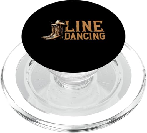 Line Dance Girl Cowgirl Cowboy Line Dancer Country Musik PopSockets PopGrip für MagSafe Line Dance Girl Cowgirl Cowboy Line Dancer Country Musik PopSockets PopGrip für MagSafe von Western Country Line Dance Country Musik Liebhaber