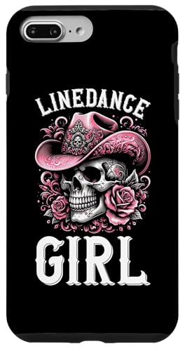 Line Dance Girl Cowgirl Cowboyhut Line Dancer Country Musik Hülle für iPhone 7 Plus/8 Plus von Western Country Line Dance Country Musik Liebhaber