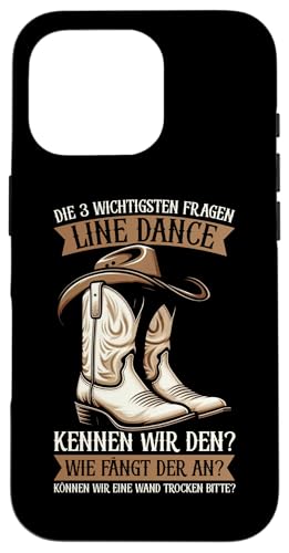 Line Dancing Cowgirl Cowboyhut Tänzerinnen Country Musik Hülle für iPhone 16 Pro Line Dancing Cowgirl Cowboyhut Tänzerinnen Country Musik Hülle für iPhone 16 Pro von Western Country Line Dance Country Musik Liebhaber