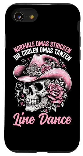 Line Dancing Cowgirl Cowboyhut Tänzerinnen Country Musik Hülle für iPhone SE (2020) / 7 / 8 von Western Country Line Dance Country Musik Liebhaber