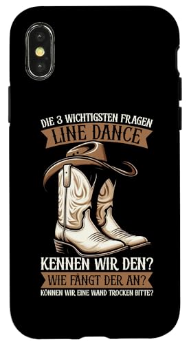 Line Dancing Cowgirl Cowboyhut Tänzerinnen Country Musik Hülle für iPhone X/XS Line Dancing Cowgirl Cowboyhut Tänzerinnen Country Musik Hülle für iPhone X/XS von Western Country Line Dance Country Musik Liebhaber