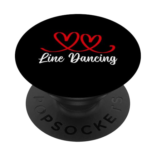 Line Dancing Cowgirl Cowboyhut Tänzerinnen Country Musik PopSockets Klebender PopGrip von Western Country Line Dance Country Musik Liebhaber