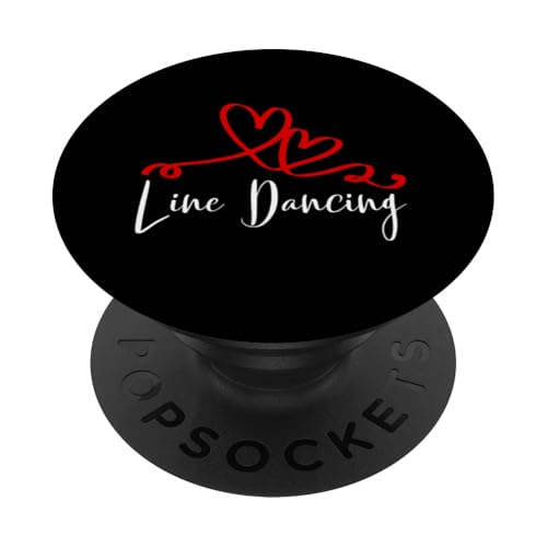 Line Dancing Cowgirl Cowboyhut Tänzerinnen Country Musik PopSockets Klebender PopGrip von Western Country Line Dance Country Musik Liebhaber