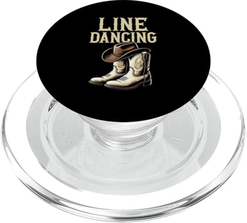 Line Dancing Cowgirl Cowboyhut Tänzerinnen Country Musik PopSockets PopGrip für MagSafe von Western Country Line Dance Country Musik Liebhaber