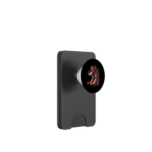 Line Dancing Cowgirl Cowboyhut Tänzerinnen Country Musik PopSockets PopWallet für MagSafe von Western Country Line Dance Country Musik Liebhaber