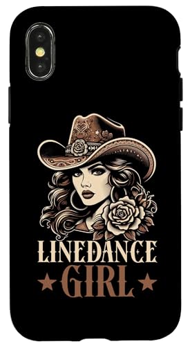 Linedance Girl Cowboyhut Tänzerinnen Cowgirl Country Musik Hülle für iPhone X/XS Linedance Girl Cowboyhut Tänzerinnen Cowgirl Country Musik Hülle für iPhone X/XS von Western Country Line Dance Country Musik Liebhaber
