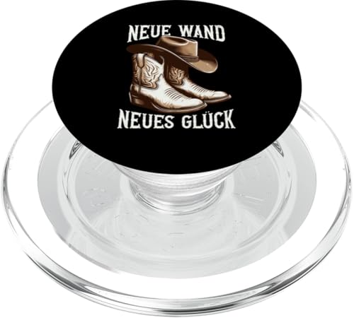 Neue Wand Neues Glück Line Dancing Country Musik Western PopSockets PopGrip für MagSafe von Western Country Line Dance Country Musik Liebhaber