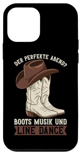 Perfekte Abend Boots Musik Und Line Dance Country Musik Hülle für iPhone 12 mini von Western Country Line Dance Country Musik Liebhaber