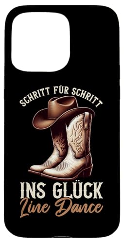 Schritt Für Schritt Ins Glück Line Dance Tänzerinnen Musik Hülle für iPhone 15 Pro Max Schritt Für Schritt Ins Glück Line Dance Tänzerinnen Musik Hülle für iPhone 15 Pro Max von Western Country Line Dance Country Musik Liebhaber
