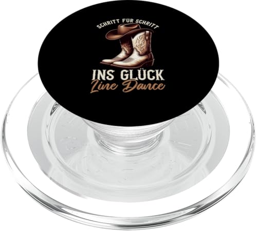 Schritt Für Schritt Ins Glück Line Dance Tänzerinnen Musik PopSockets PopGrip für MagSafe Schritt Für Schritt Ins Glück Line Dance Tänzerinnen Musik PopSockets PopGrip für MagSafe von Western Country Line Dance Country Musik Liebhaber