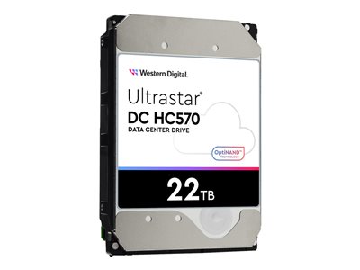 WDC  8.9cm (3.5)  22TB SATA3 WUH722222ALE6L4 7200  512MB intern von Western Digital / HGST