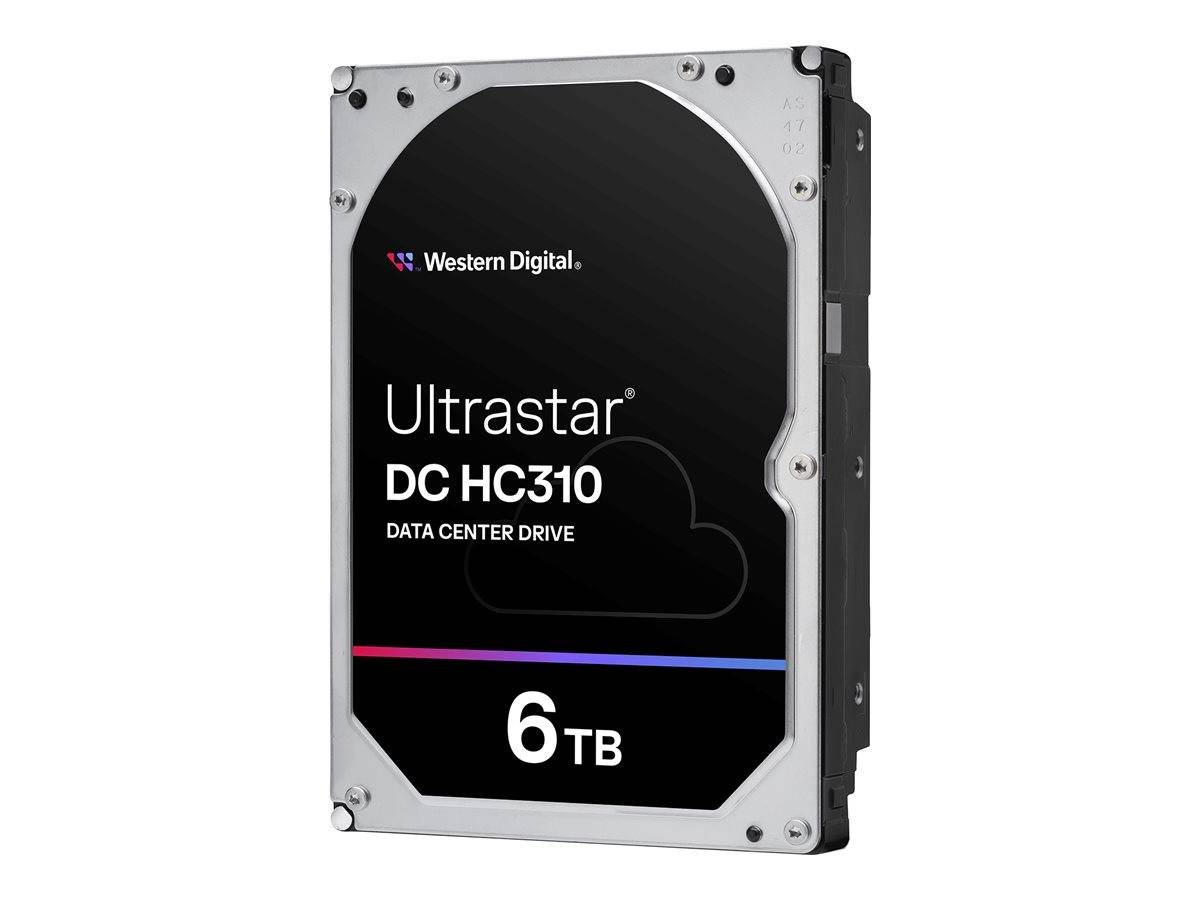 WDC  8.9cm (3.5)   6TB SATA3 HUS726T6TALE6L4 7200 256MB intern von Western Digital / HGST