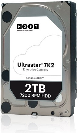 HGST Ultrastar 7K2 2000GB SATA HDD 8,9cm 3.5 26.1MM Cache 128MB 7200RPM SATA ULTRA 512N SE HUS722T2TALA604 (1W10002) von Western Digital