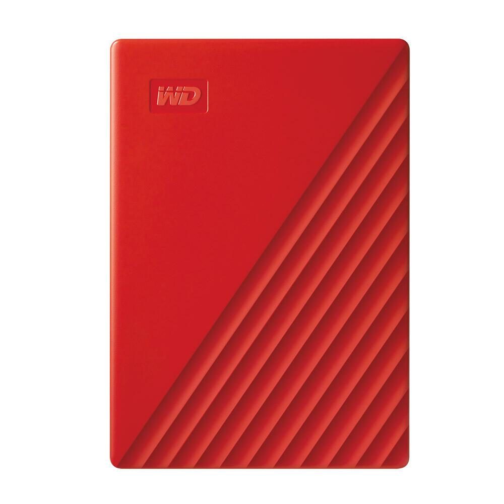 WD My Passport™ HDD 4 TB - rot von Western Digital