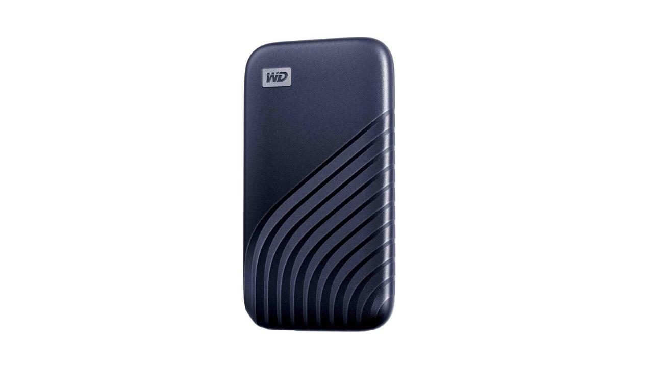 WD My Passport™ externe SSD 1 TB - blau von Western Digital