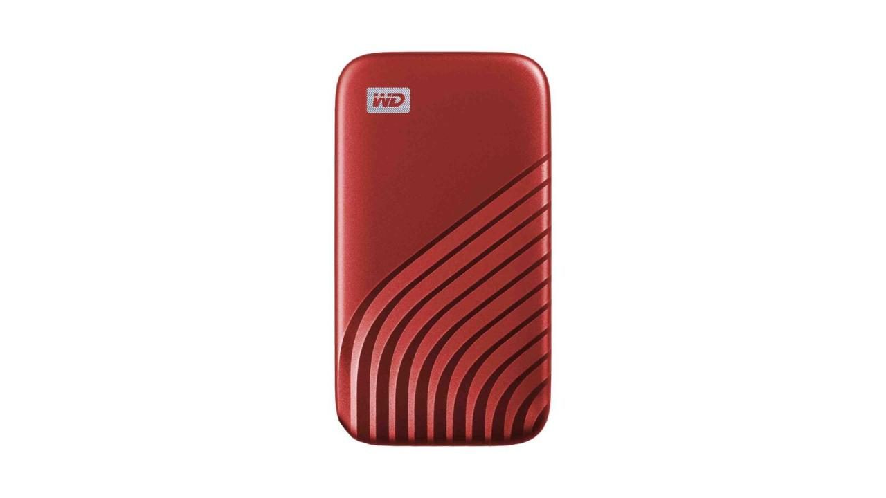 My Passport™ SSD 500GB - rot von Western Digital