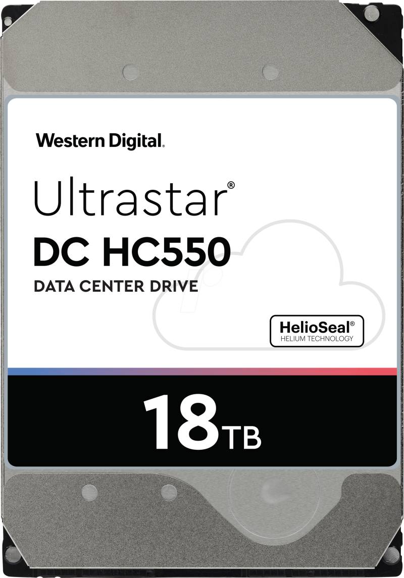 WD 0F38459 - 18TB Festplatte WD Ultrastar DC HC550 von Western Digital