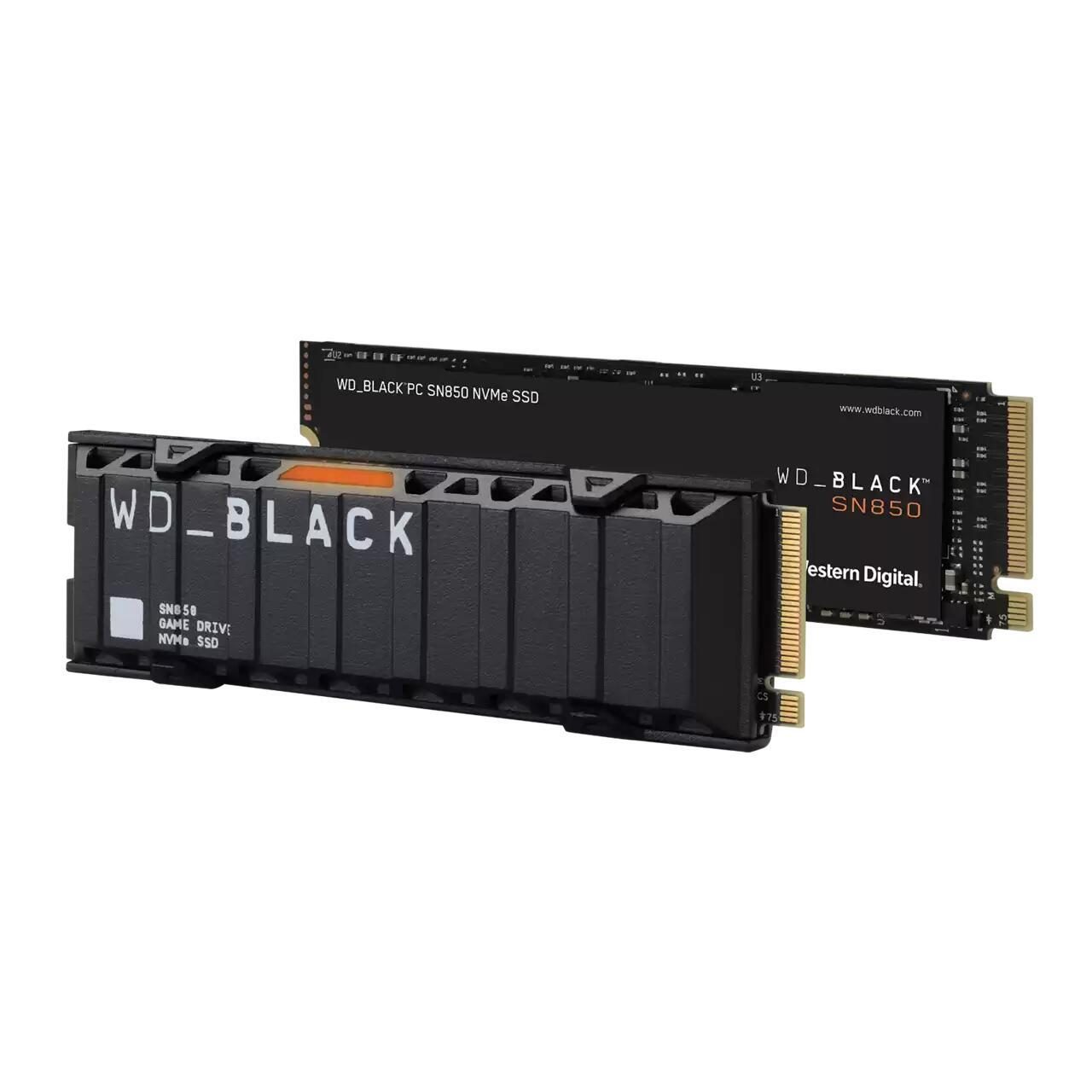 WD_BLACK™ SN850 SSD - 500 GB von Western Digital