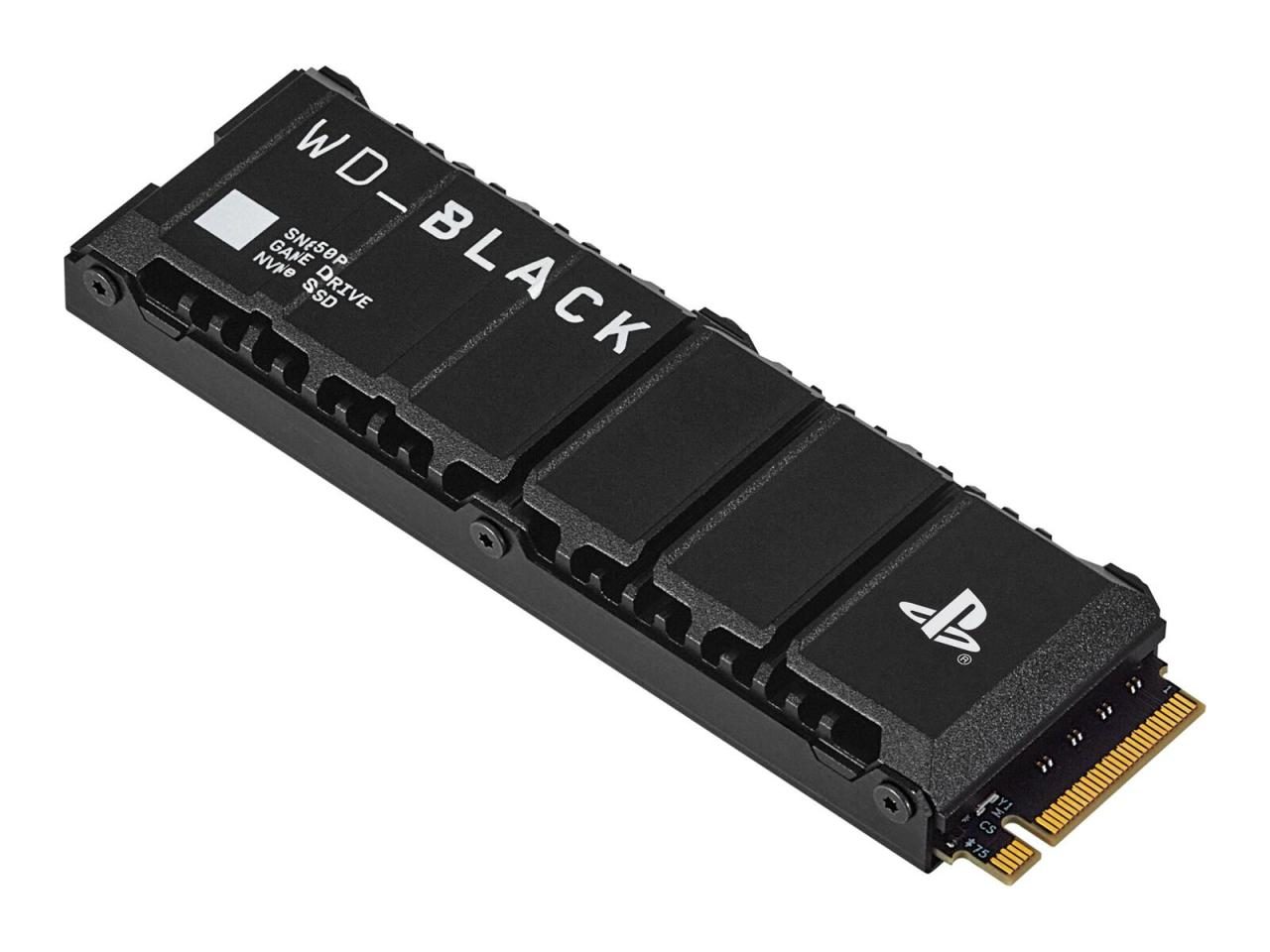 WD_BLACK SN850P M.2 SSD intern 1 TB mit integriertem Kühlkörper, für PS5 WD_BLACK SN850P M.2 SSD intern 1 TB mit integriertem Kühlkörper, für PS5 von Western Digital