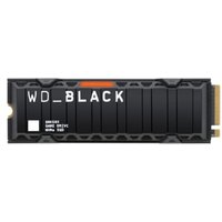 WD_BLACK SN850X NVMe SSD 1 TB M.2 2280 PCIe 4.0 mit Kühlkörper von Western Digital